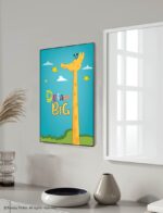 Kids Room Motivational Quote Wall Frames - Theme: Dream Big (A4 size)