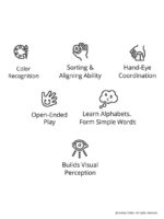Montessori Inspired "ALPHABET CATERPILLAR" for Preschoolers and Kindergarteners