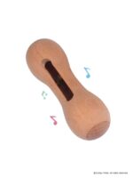 Dumbbell Shaped Rattle with Jingle Bells