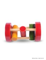 Wooden Rolling Rattle