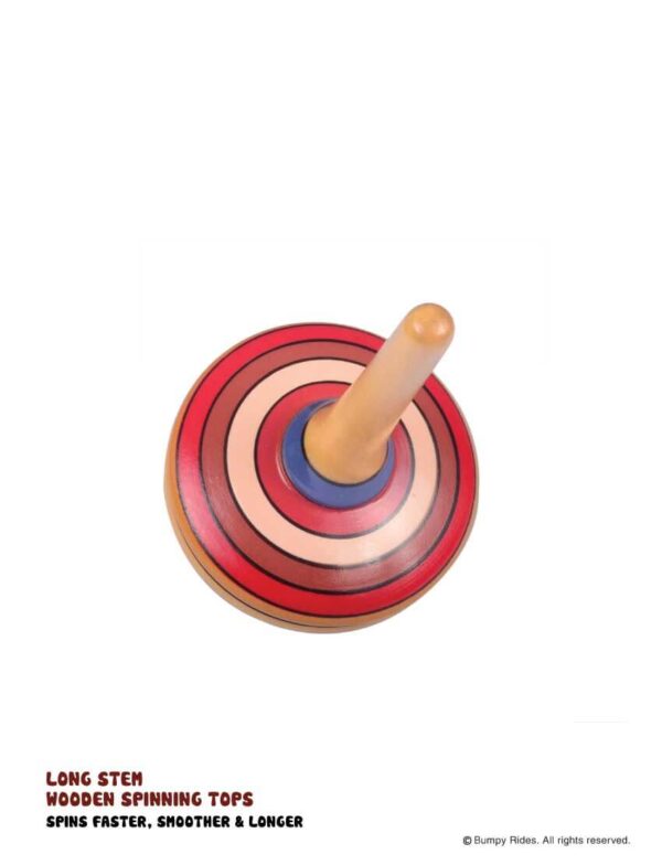 Long Tail Hand Spinning Top