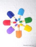 Ice Cream Color Matching Learning Activity - with Popsicle Sticks