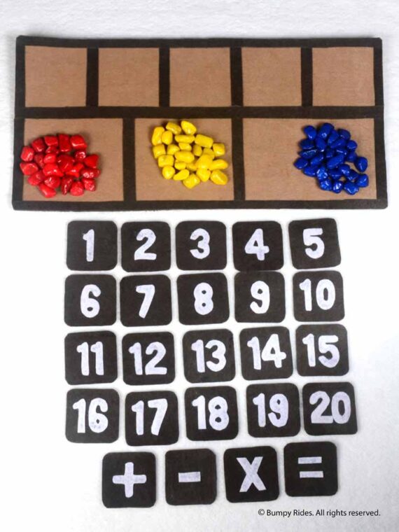 Montessori Math Learning Board Activity | Fun Way to Teach Addition, Subtraction & Multiplication