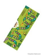 Hopscotch Tamil Sensory Pathways  (Learn while Play) | 8x3 Feet | Finest Quality Print | Highly Durable