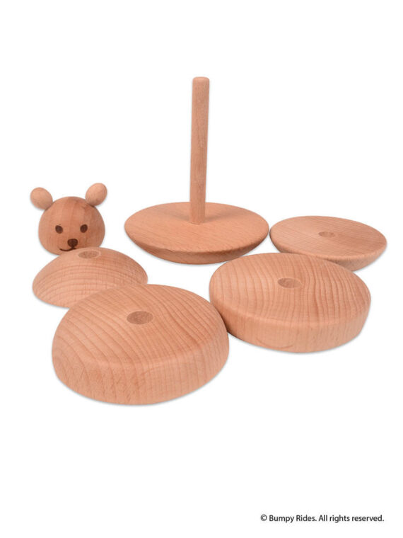 Roly Poly Bear Stacking and Sorting Toy for Kids﻿﻿