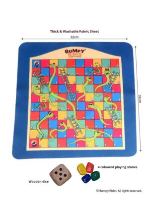 classic snake and ladder and ludo board game