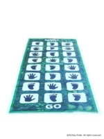 Hand and Feet Hopscotch Game for Kids | 8x3 Feet | Colourful Printing