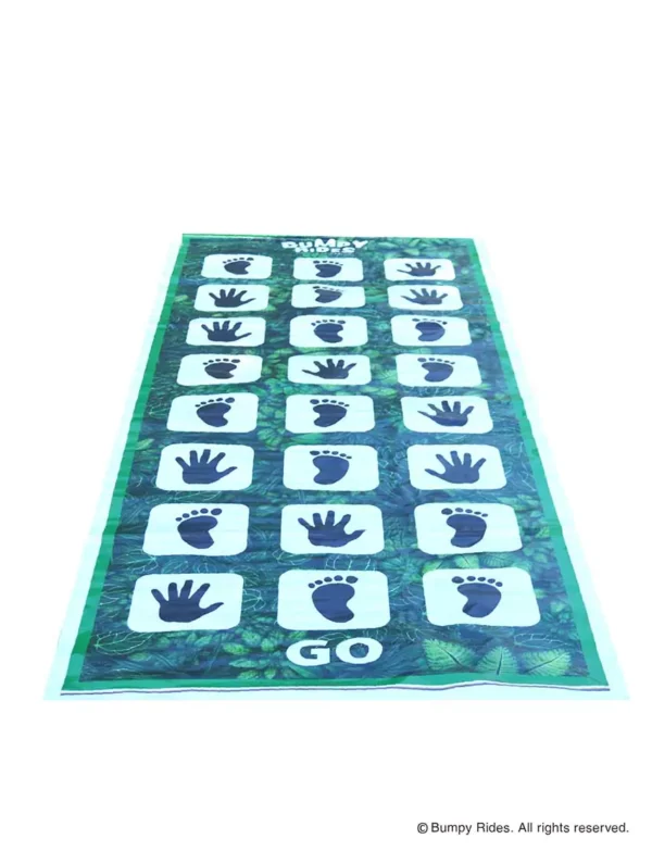 Hand and Feet Hopscotch Game for Kids | 8x3 Feet | Colourful Printing | Highly Durable