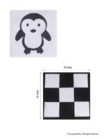 Black & White Visual Stimulation Cards for Newborns and Infants | Newborn Beginner Kit | Newborn Flash Cards