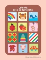 Baby Visual Stimulation Cards for 0 to 12 months