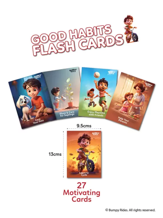 Good Manners and Habits Flash Cards