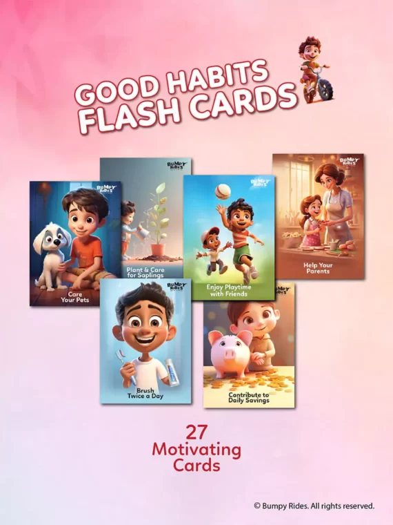 Good Manners and Habits Flash Cards