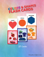 Colours and Shapes Flash Cards for Kids