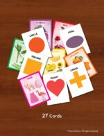 Colours and Shapes Flash Cards for Kids