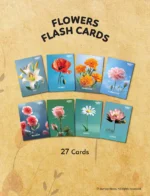 Flower Flashcards for Kids